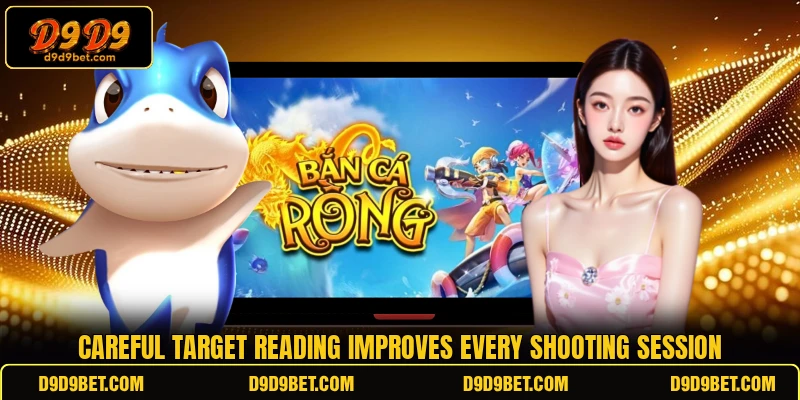 Careful target reading improves every shooting session Careful target reading improves every shooting session