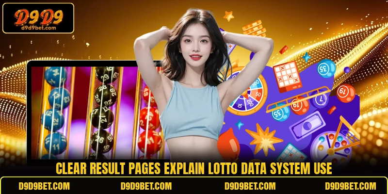 Clear result pages explain Lotto Data System use