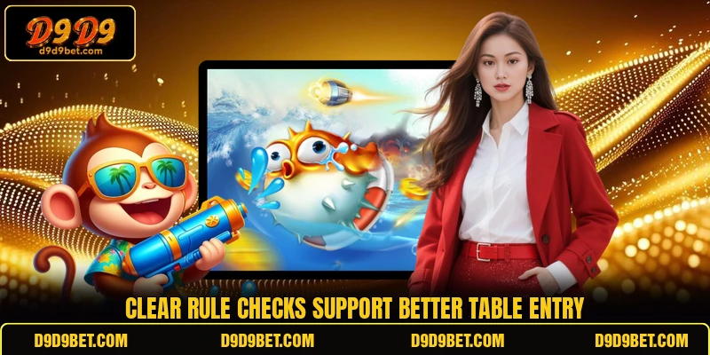 Clear rule checks support better table entry Clear rule checks support better table entry