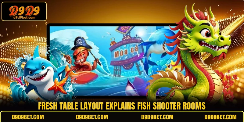 Fresh table layout explains Fish Shooter rooms Fresh table layout explains Fish Shooter rooms