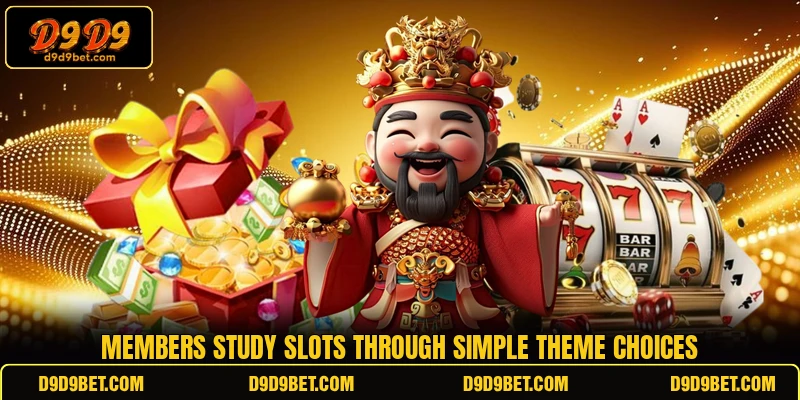 Members study slots through simple theme choices Members study slots through simple theme choices